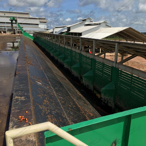 Équipement de machines pour la chaîne de traitement de l'huile de palme brute
